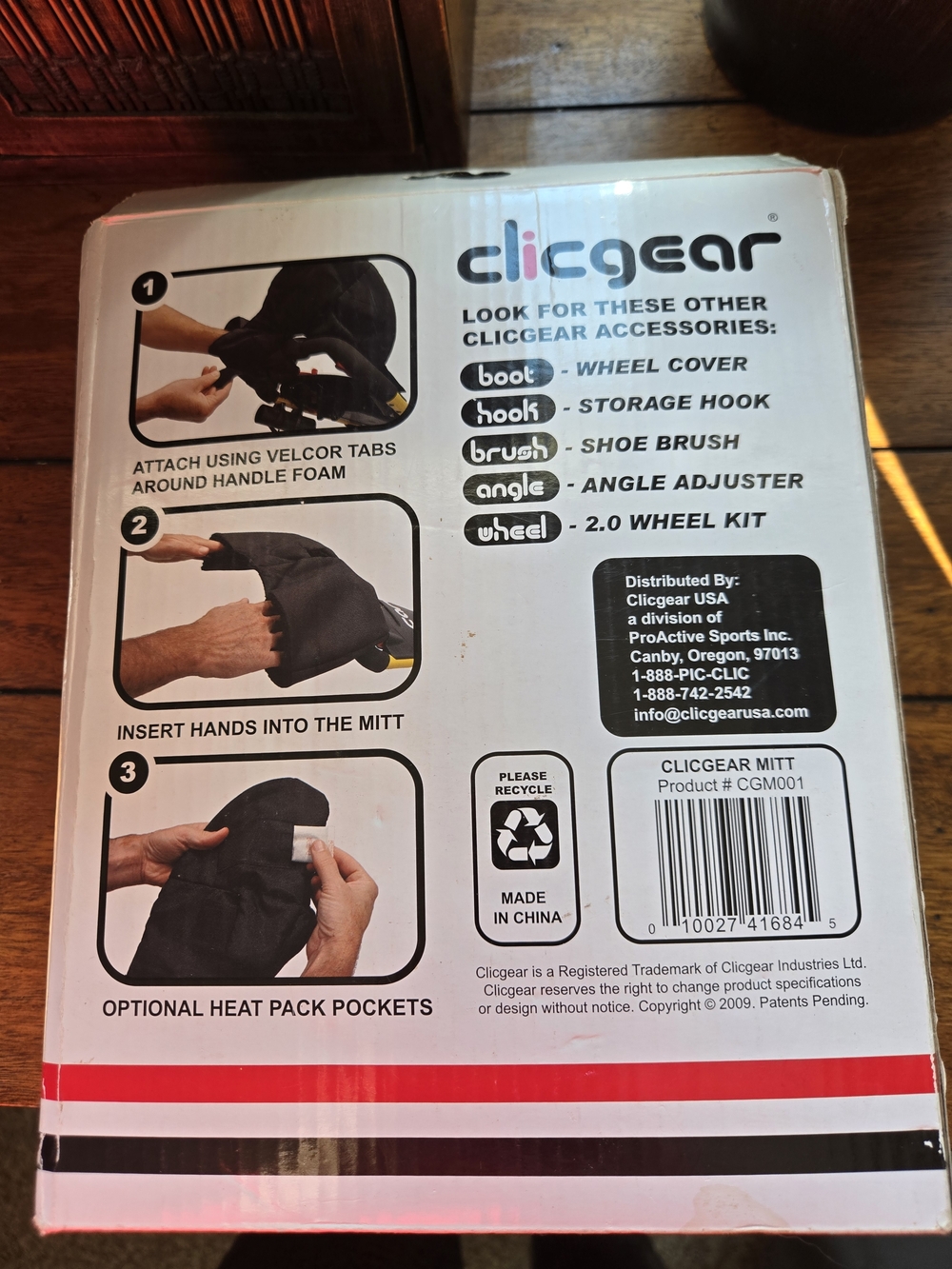Black Mitt - Golf Cart Accessory